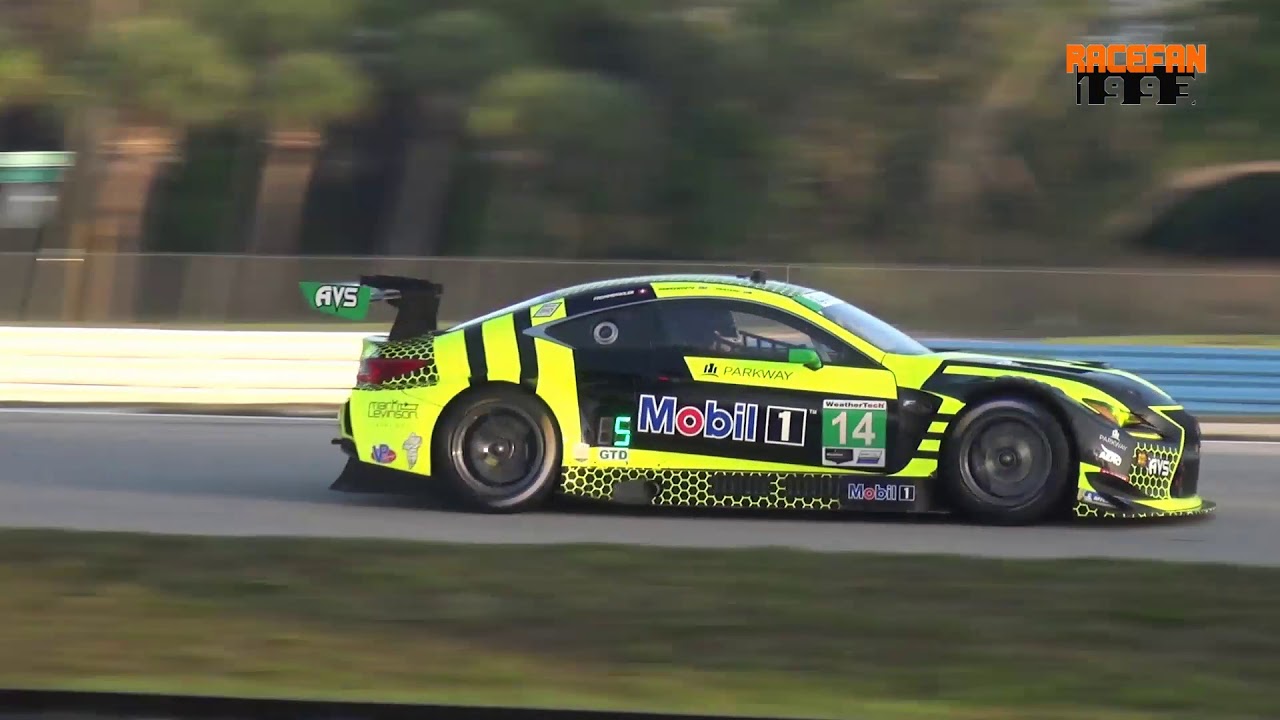 Lexus RC F GT3 AIM Vasser Sullivan 12h Sebring 2019