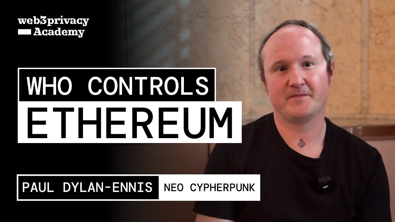 Who Really Controls Ethereum? - Paul Dylan Ennis x Ethereum