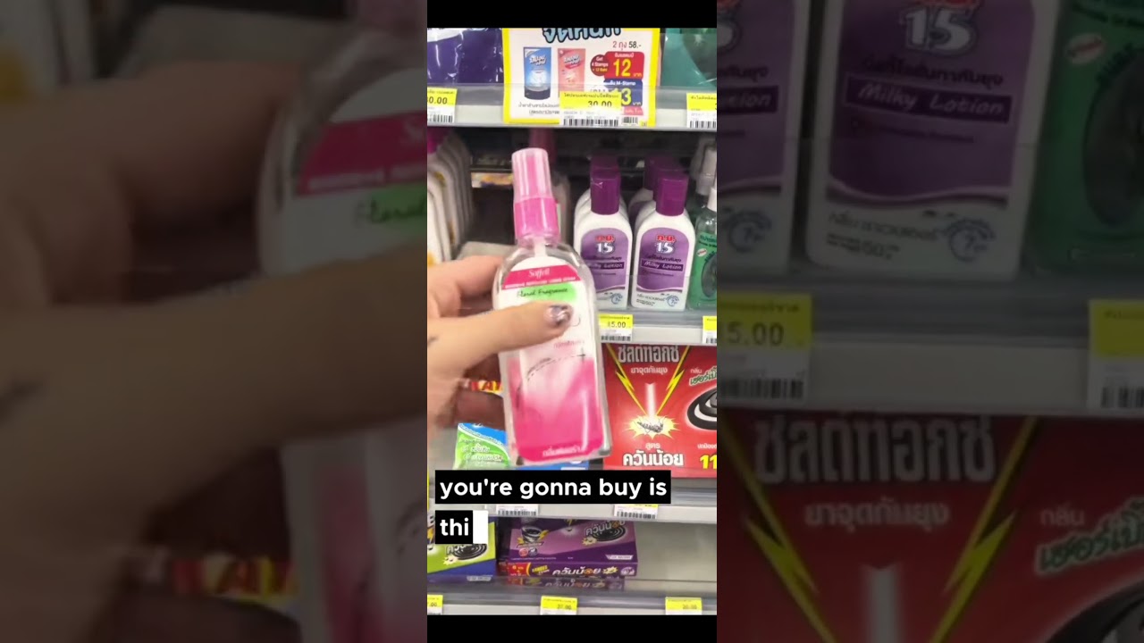 Buy these things after you land in Thailand