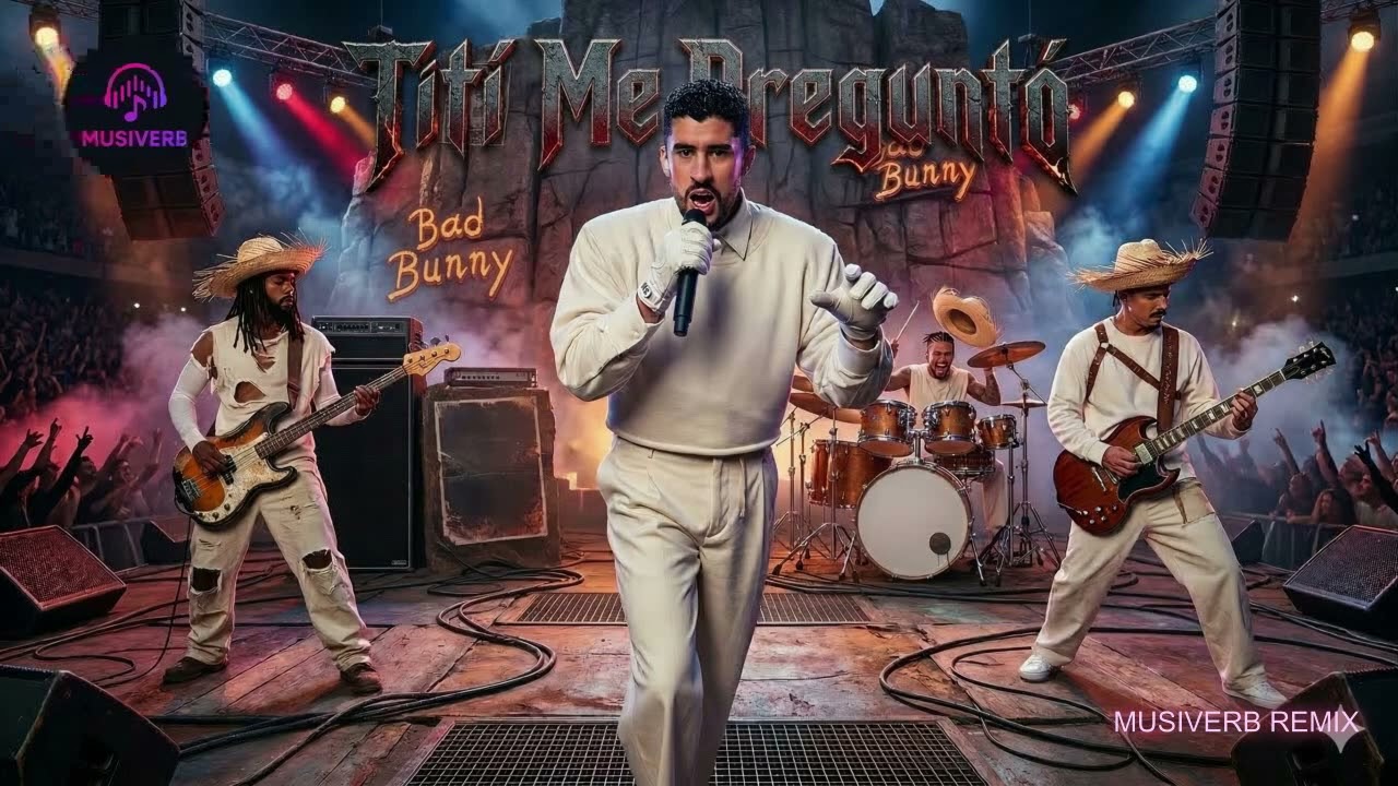 Tití Me Preguntó - Bad Bunny | Rock Version Latin Rock Remix #TitiMePregunto #BadBunny #rockversion