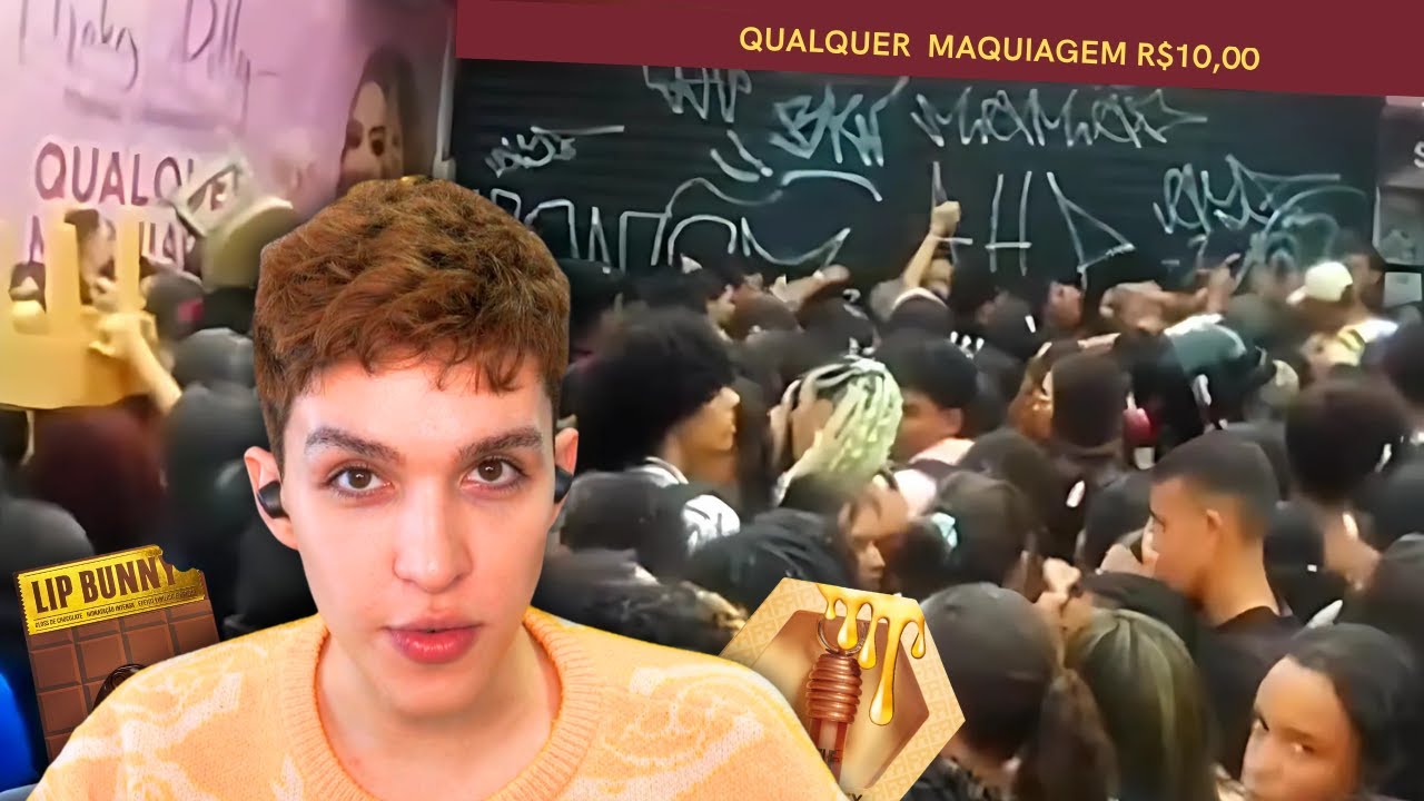CAOS E POL&Iacute;CIA em loja do gloss por 10 REAIS