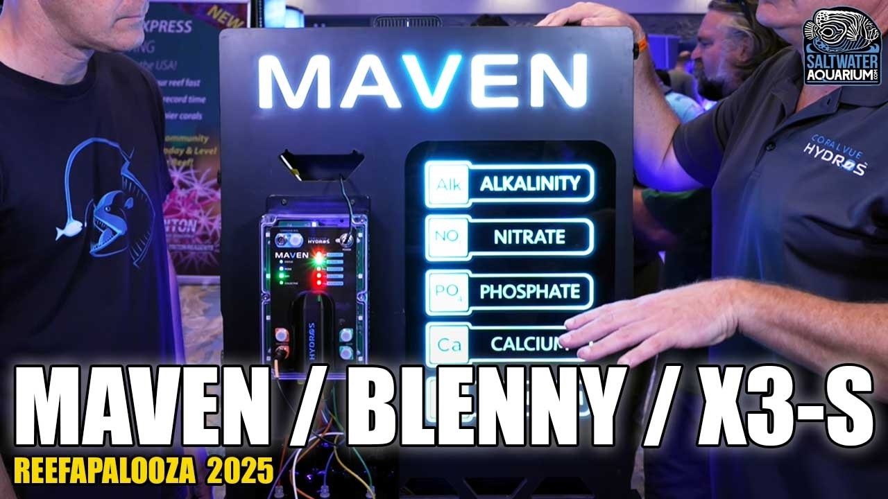 Hydros MAVEN, Blenny & Control X3-S - Reefapalooza Orlando 2025