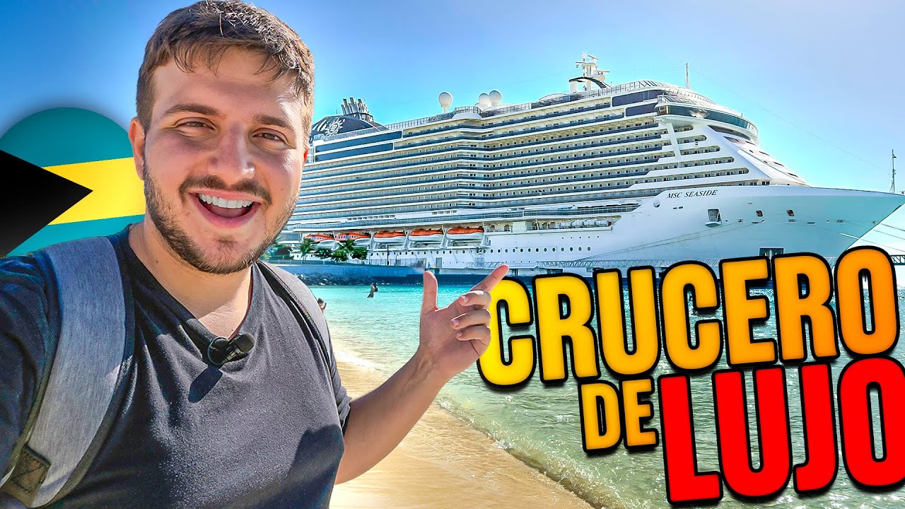 AS&Iacute; ES VIAJAR EN UN CRUCERO de LUJO en MIAMI 🇺🇸 | MSC Seaside
