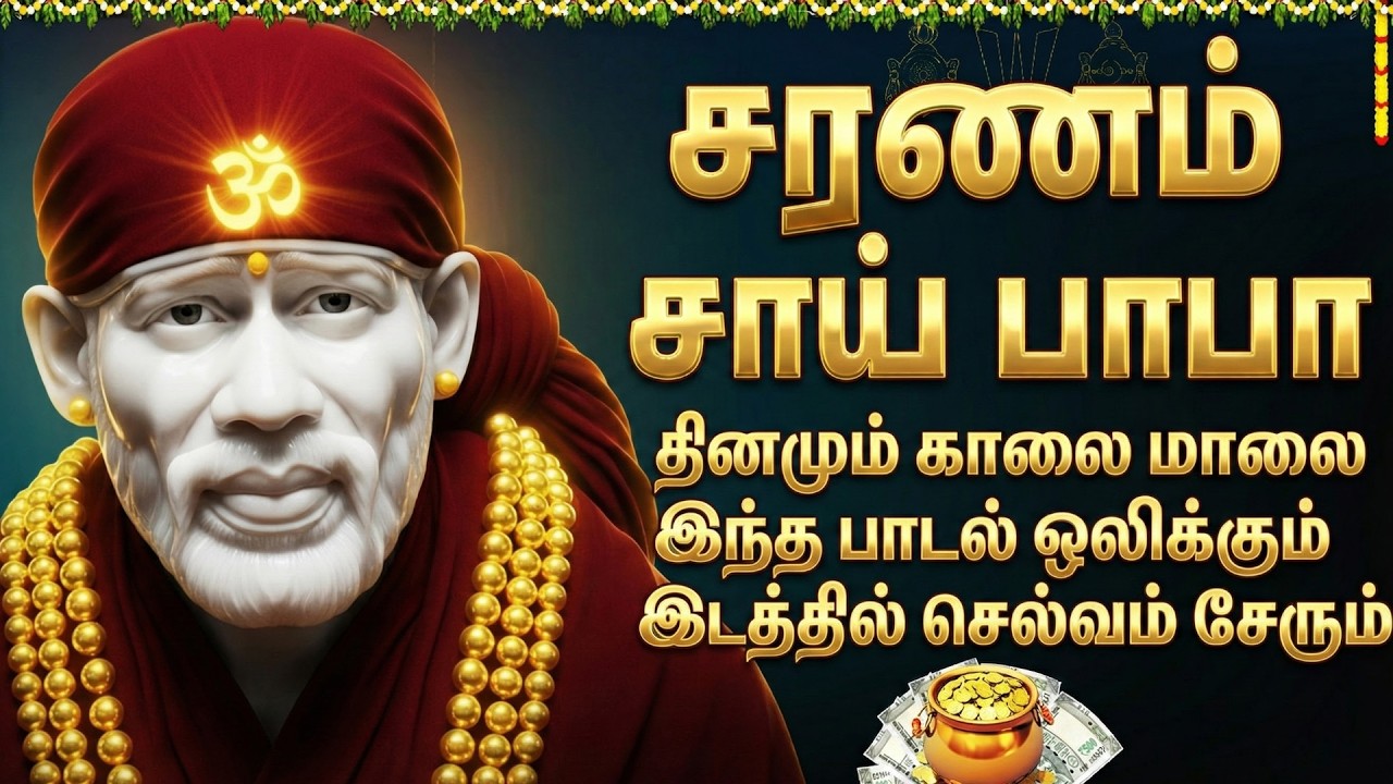 Thursday Special Popular Sai Baba Songs | Sai BabaTamil Devotional Songs | Sai Baba Tamil Padalgal