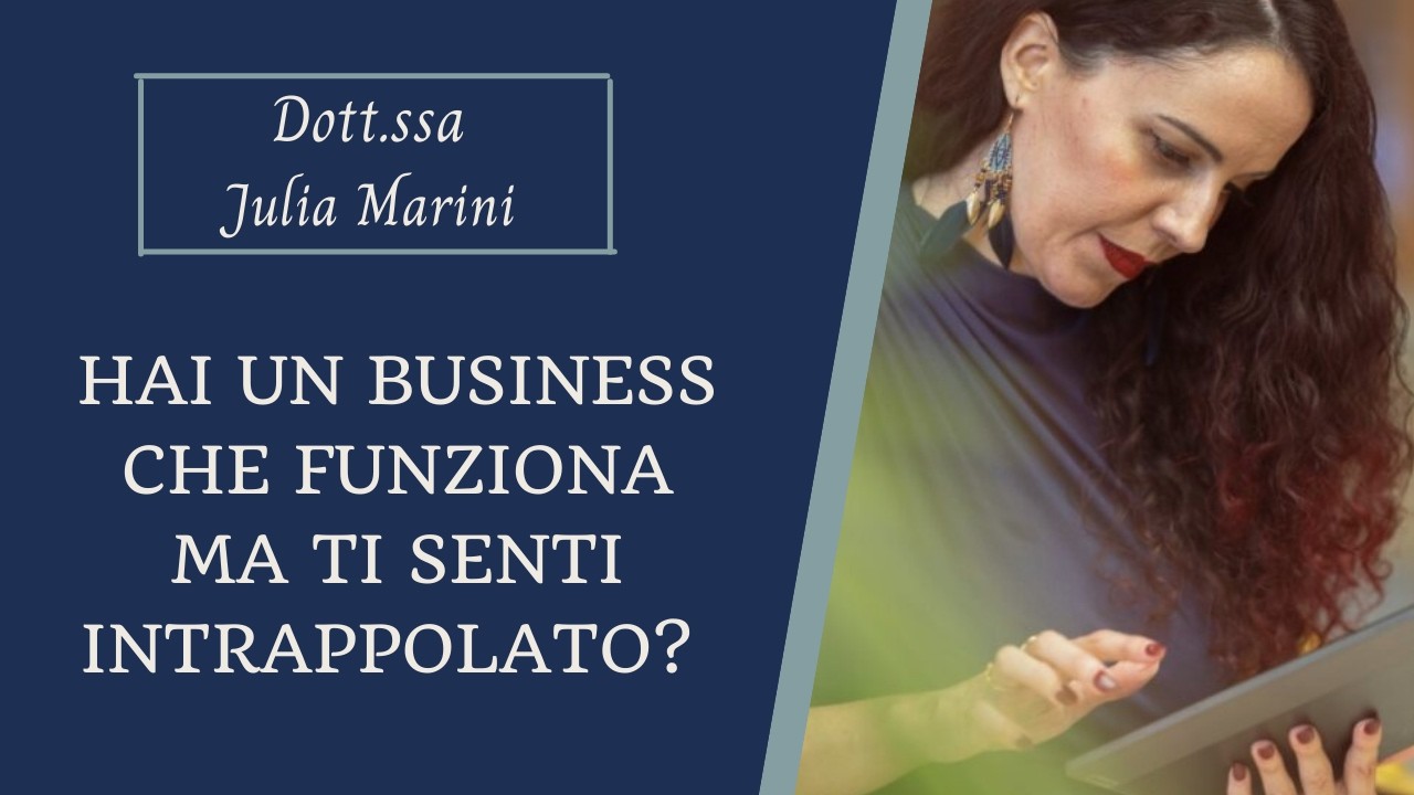 Hai costruito un’attività che funziona… ma perché non ti senti più libero?