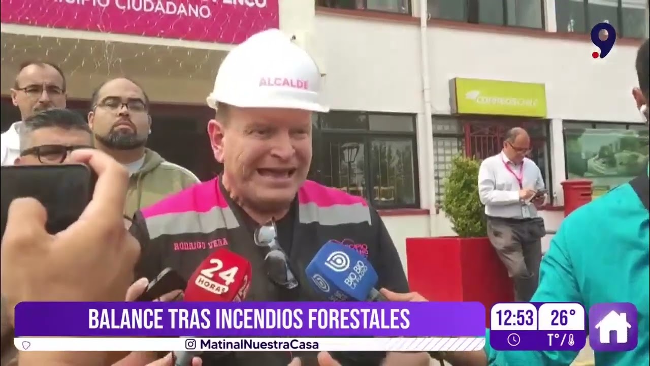 Finaliza COGRID en Penco: anuncian bono de ayuda y confirman aumento de fallecidos