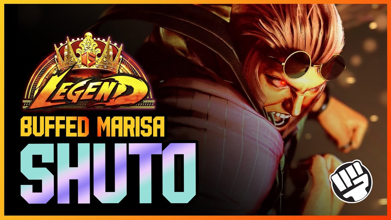 SF6 ♦ Shuto achieves the RANK #1 MARISA with the NEW BUFS!
