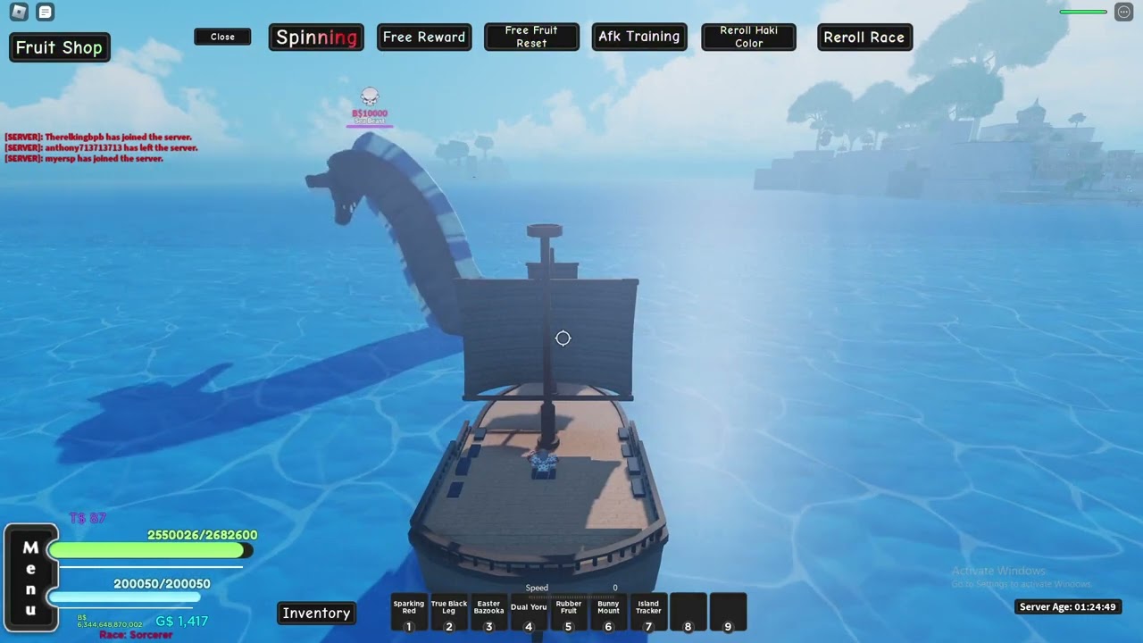 (AOPG) How to spawn and find Sea beasts EASYY + me getting VERY lucky while doing it lol.