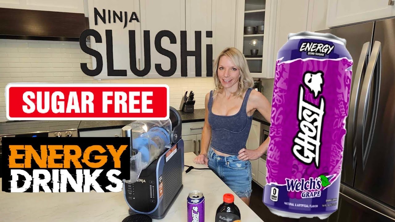 How To Make Sugar Free Energy Drink Slushies In Your Ninja Slushi