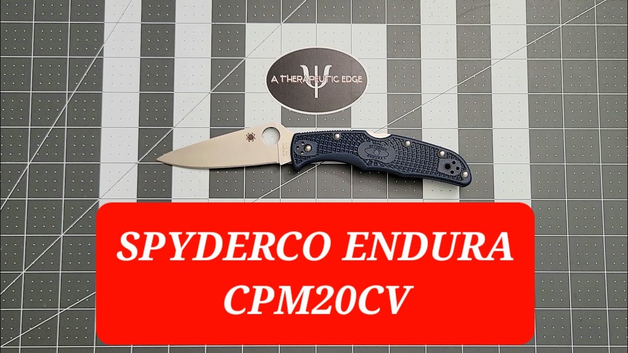 Spyderco Endura: Knifejoy exclusive in CPM20CV   #atherapeuticedge   #everydaycarry
