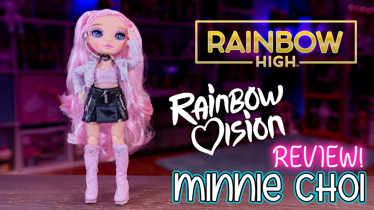 Rainbow High Rainbow Vision: Minnie Choi Doll Review! - The Royal 3