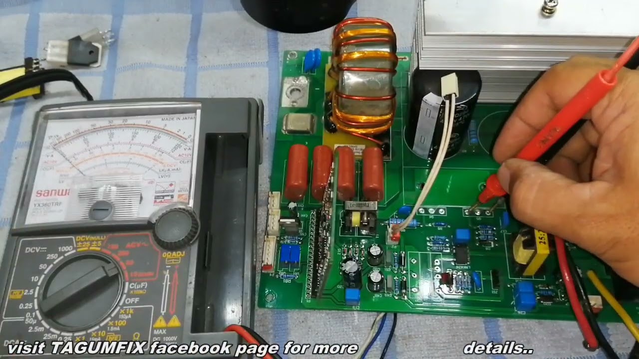 MITSUSHI MMA-300 BUSTED IGBT CAUSE OF UNEVEN SIGNAL..