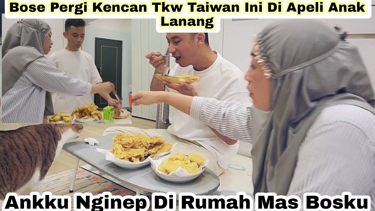 Mas Bos Kencan Aku Di Apeli Anakku Lanang⁉️Senengnya Bisa Masakin Anak Lanang