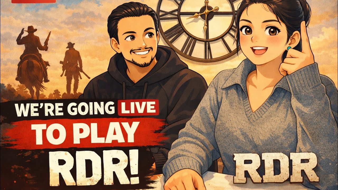 🔴 LIVE: Couple Becomes Wild West Outlaws | RDR2