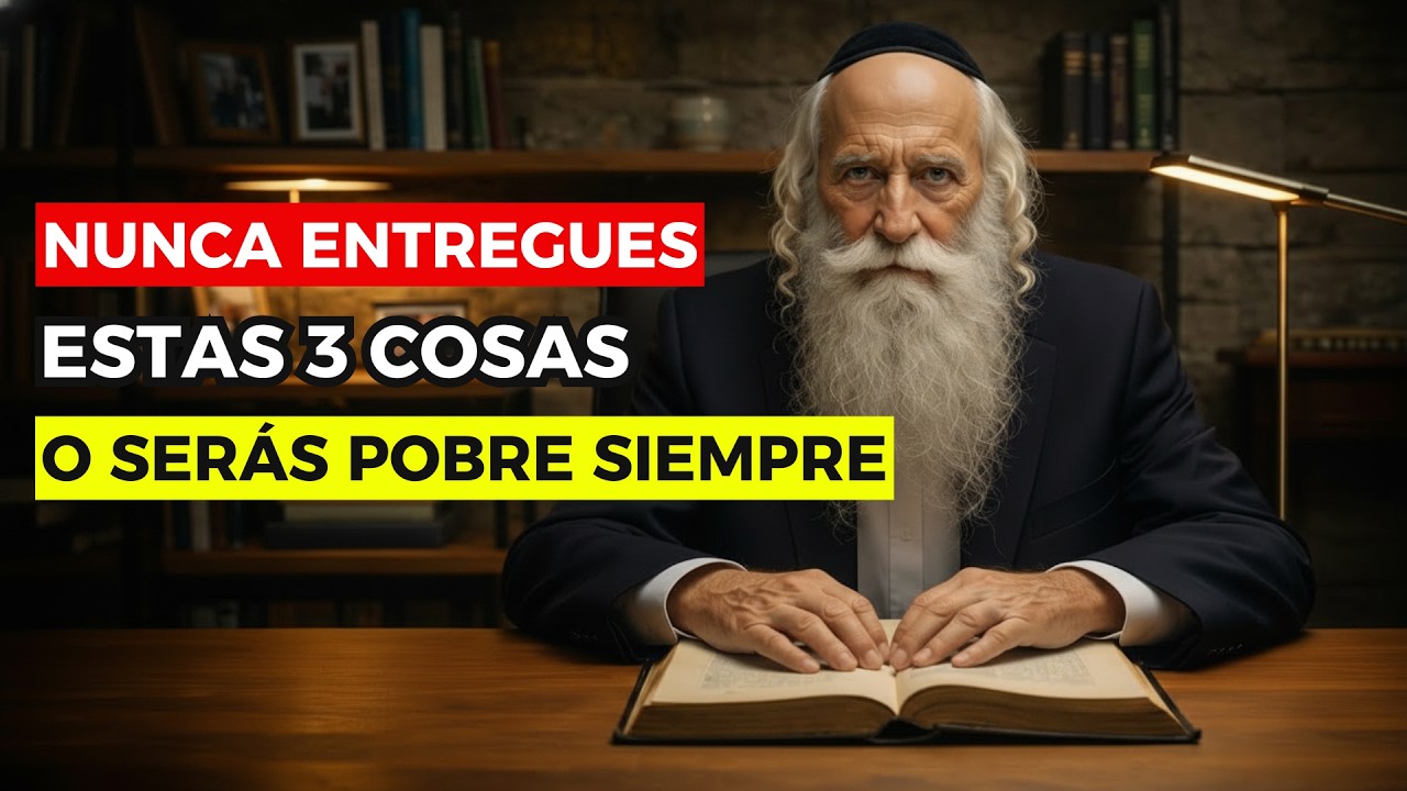 Nunca entregues estas 3 cosas o seguirás siendo pobre | El Rabino Advierte