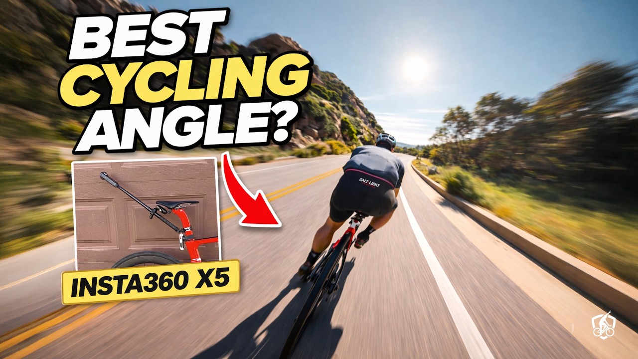 Is This the Best Angle for Cycling? | Insta360 X5 Tail Mount Test