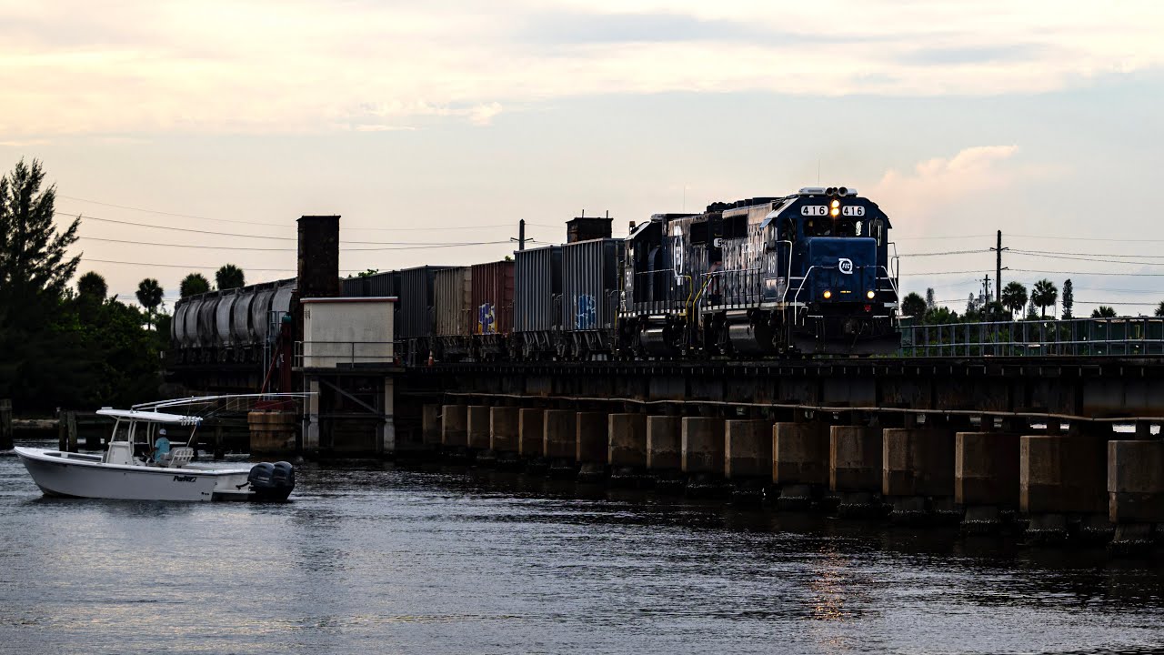 Southeast Florida Railfanning - FEC, Brightline, CSX, Amtrak, and Tri-Rail