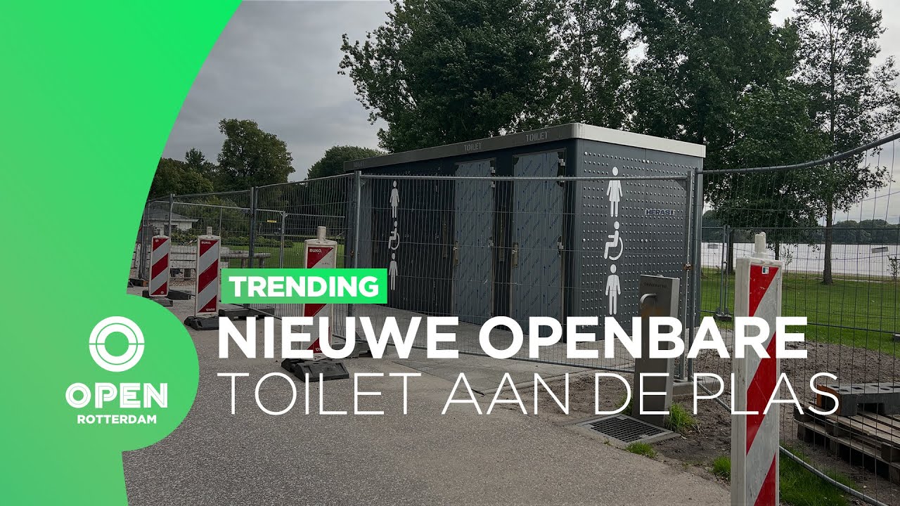 Nieuwe openbare toiletten in Kralingse Bos moet wildplassen tegengaan | Trending