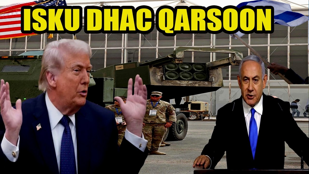 DEG DEG Dagaal ka Dhex Qarxay Mareykan & Isra..iil, Trump oo ku kacay Tatenyahu, !iraan oo dhulka..