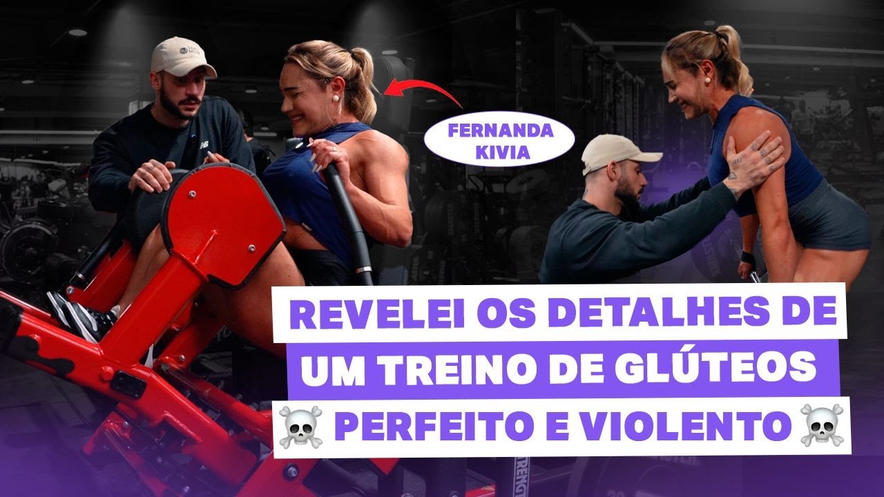 REVELEI OS DETALHES DE UM TREINO DE GL&Uacute;TEOS PERFEITO E VIOLENTO ☠️🍑