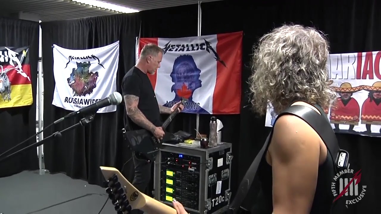 Metallica: Tuning Room (Stuttgart, Germany - Night #2 - 2018)
