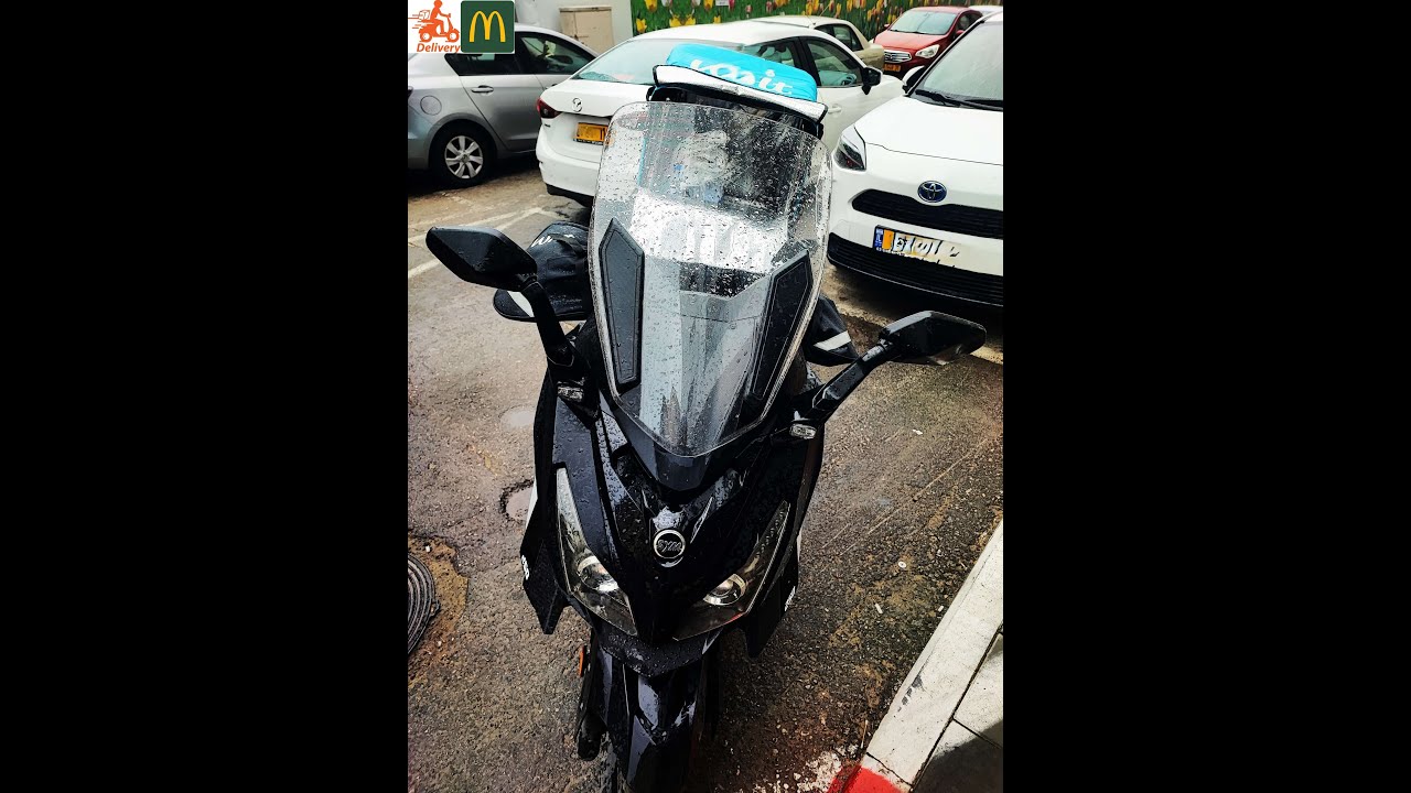 A Rainy day in the Life of: Wolt Delivery in Israel (Raw Footage)