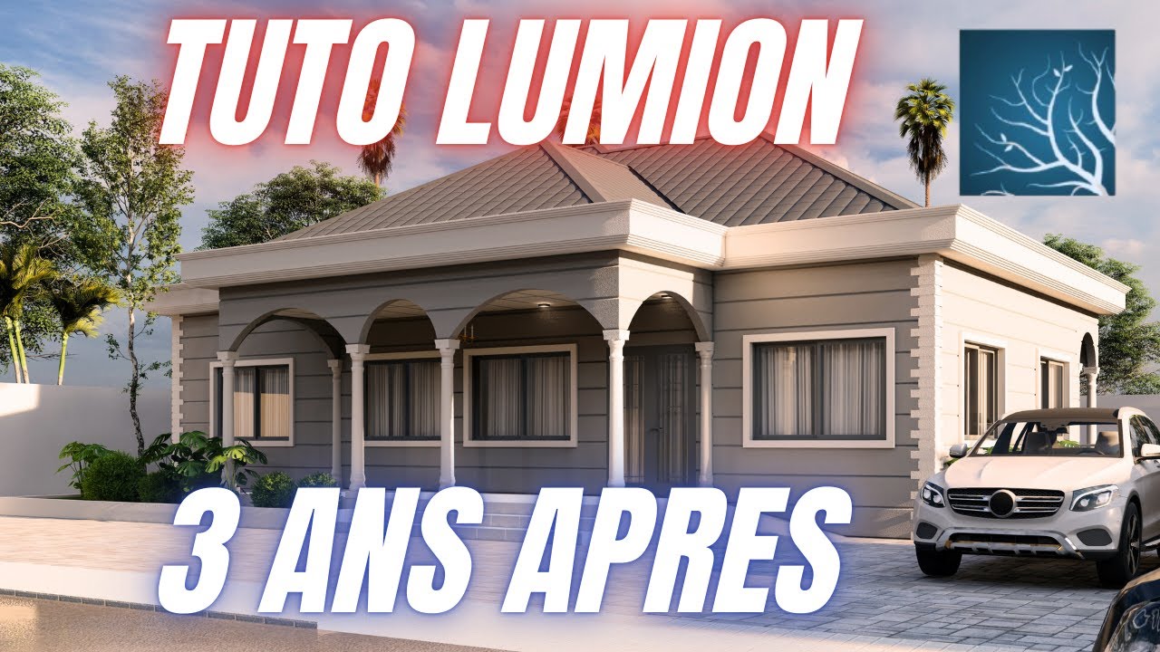 Je refais le rendu de ce projet après 3 ans _ TUTO Lumion