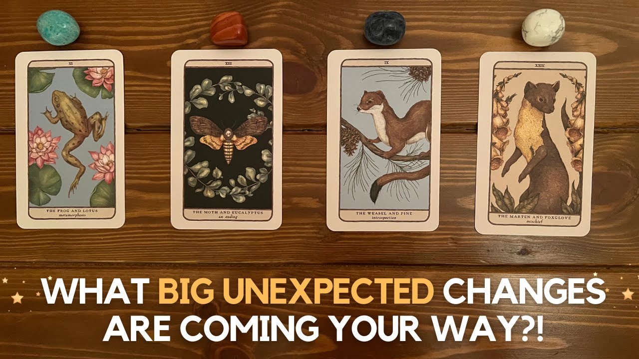 What BIG UNEXPECTED Changes are Coming Your Way?! ✨ 🎉😲 ✨  | Pick a card