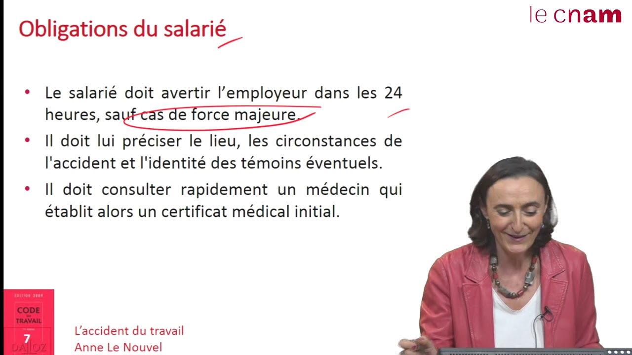S4 4 l'accident du travail