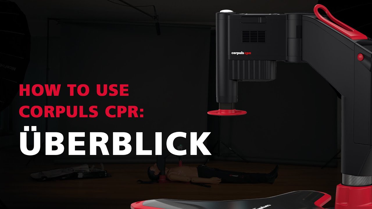Tutorials by corpuls | How to use corpuls cpr: Überblick