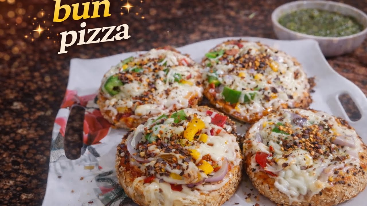 Bun pizza recipe 