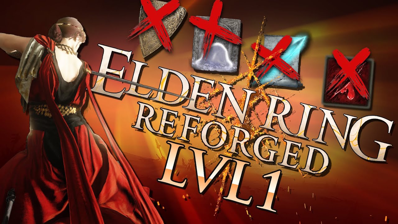 How I Beat Elden Ring Reforged At Lvl1... With SKILL