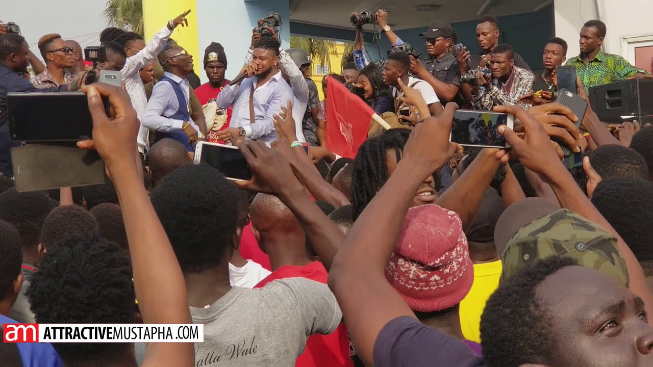Shatta Wale & SM Militants perform 'Forgetti' at Zylofon