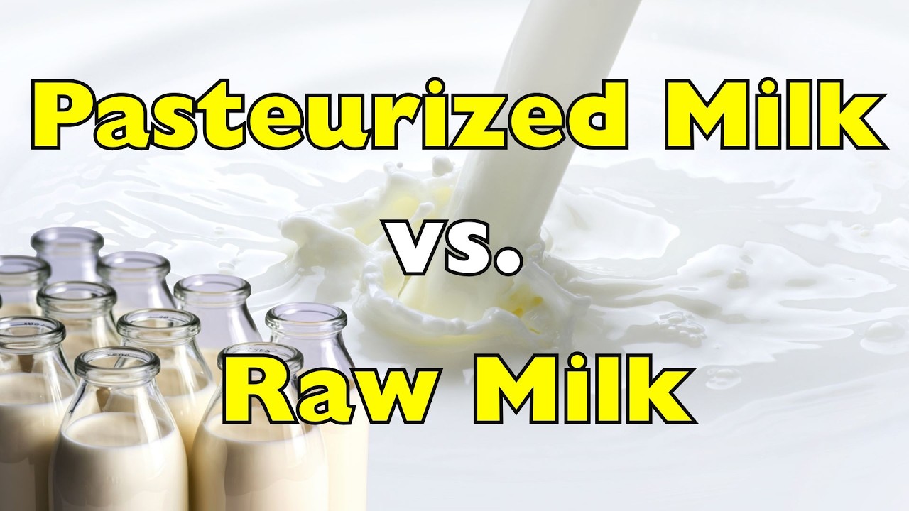 Pasteurized vs. Raw Milk — What’s the Real Difference?  [ID0930]