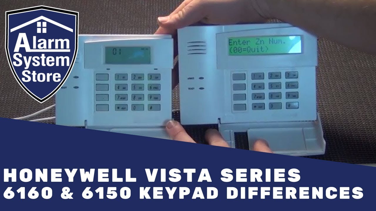 Alarm System Store Tech Video - Honeywell 6160 & 6150 Differences