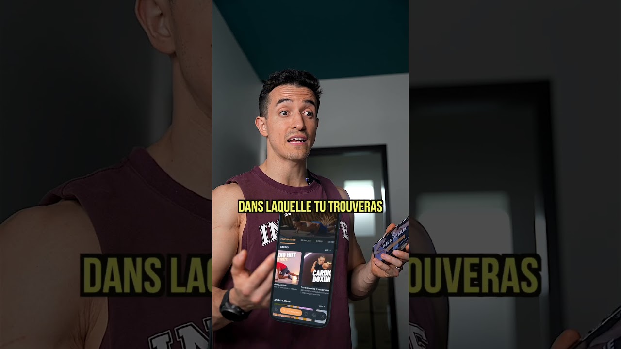 La meilleure application pour faire du sport &agrave; la maison ?? 😱