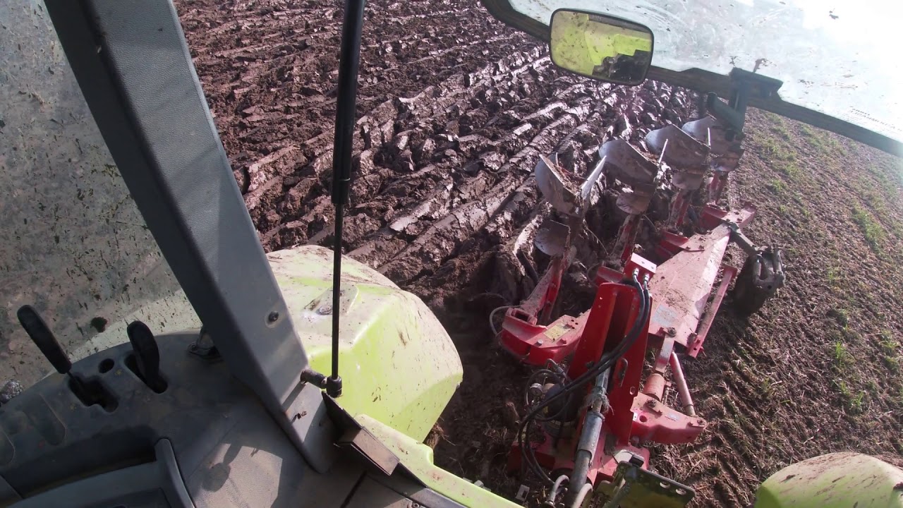 CLAAS Arion 620 + Charrue kuhn primor 121 [GoPro]