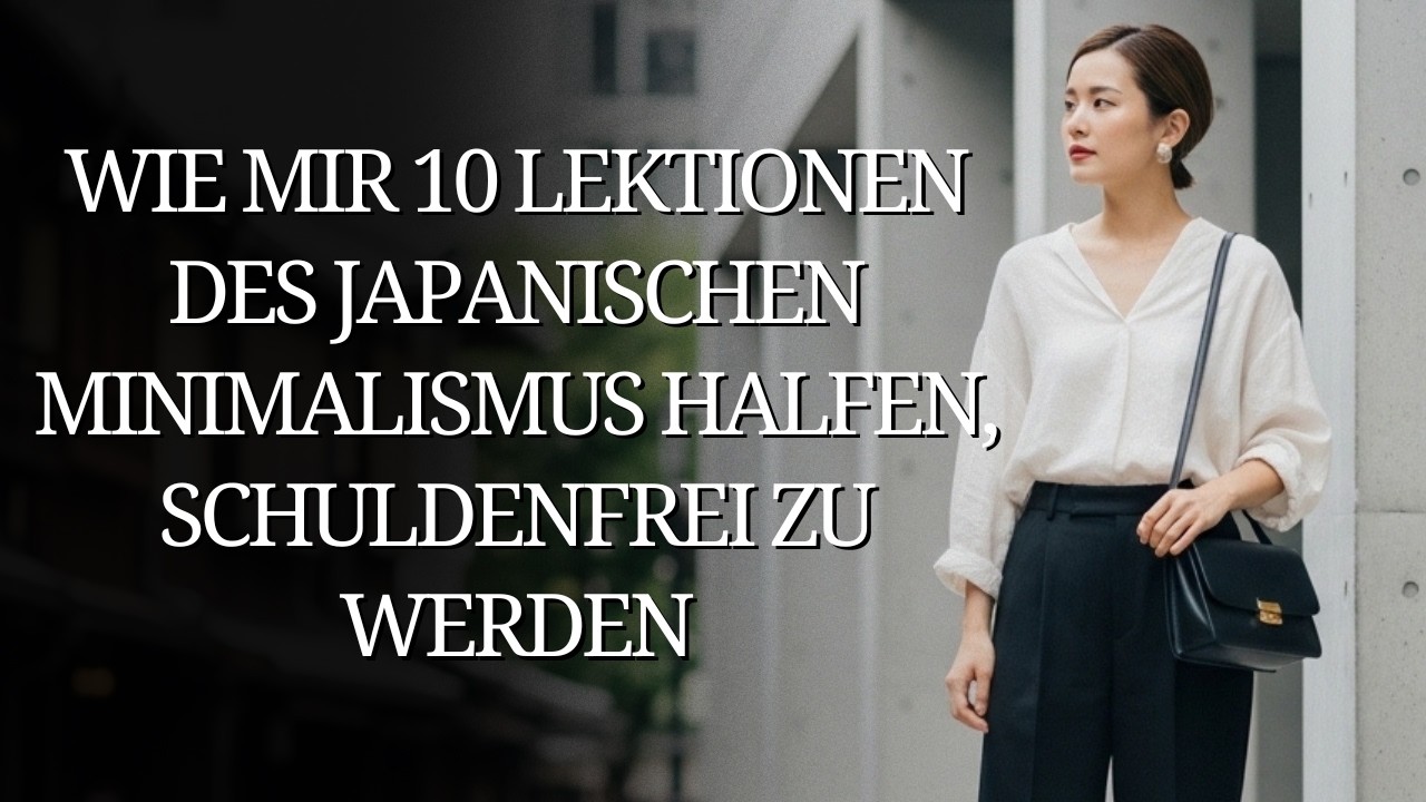 Wie mir 10 Lektionen des japanischen Minimalismus halfen, schuldenfrei zu werden