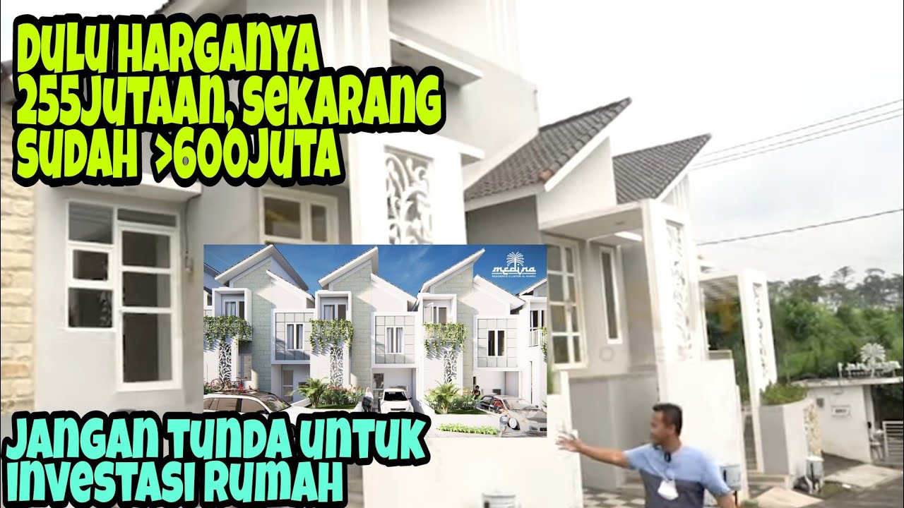 RUMAH SYARIAH UNIK DENGAN DESIGN ATAP MIRING | Medina Residence 1 Malang