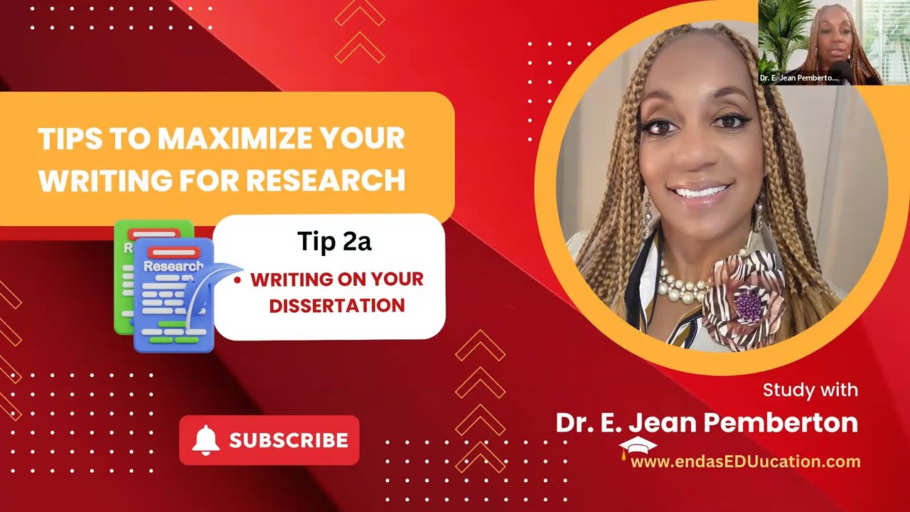 Episode #4: Tips for Writing for your Dissertation Research