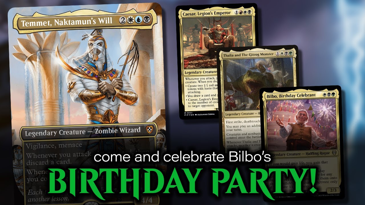 Bilbo Gets Carried Away During the Birthday Celebrations!