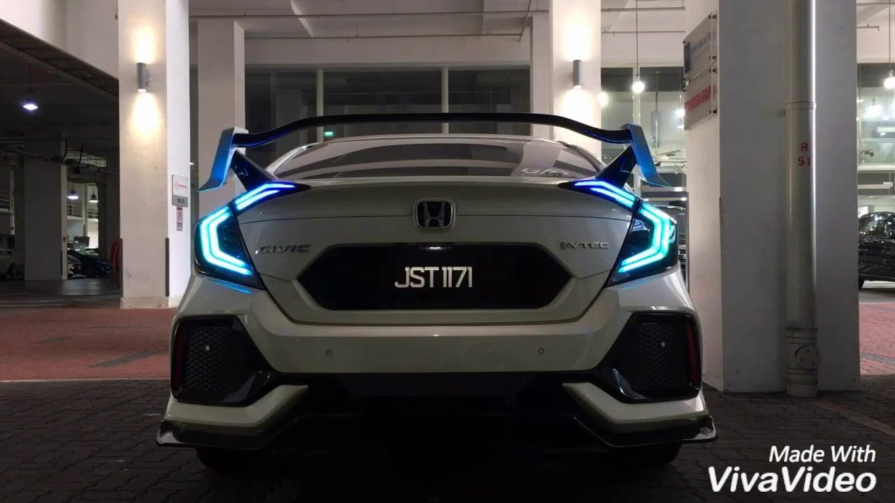 HONDA CIVIC 10TH GEN CUSTOM BUILD TAIL LIGHT