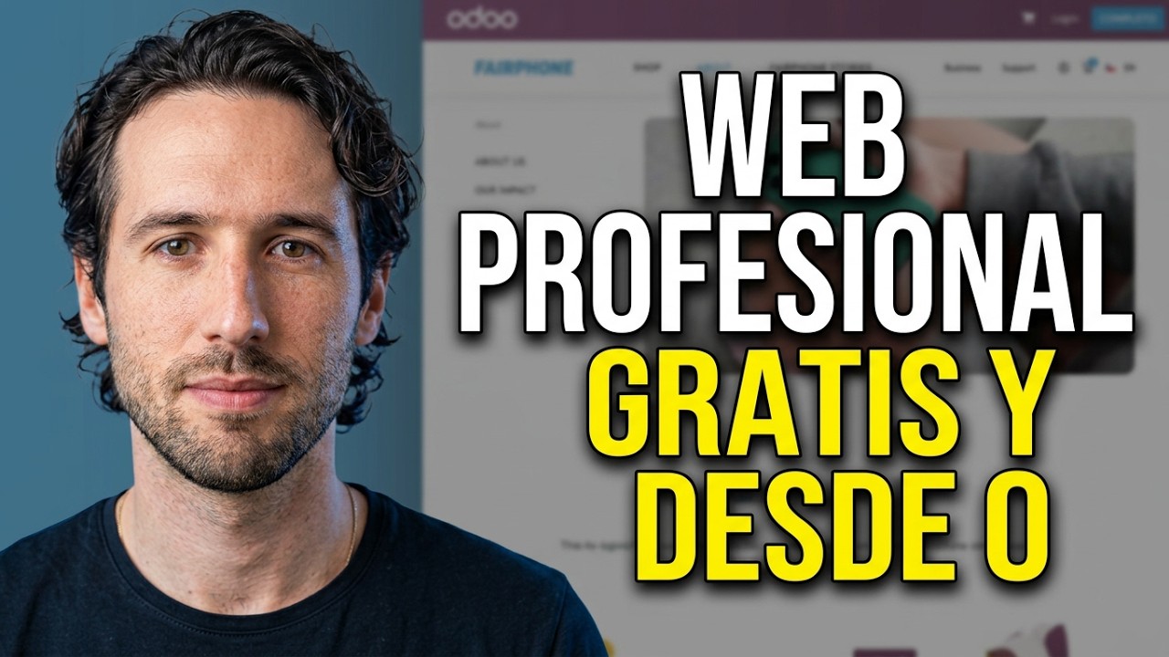 Aprende a diseñar tu sitio web profesional, gratis y desde cero con Odoo 🌐
