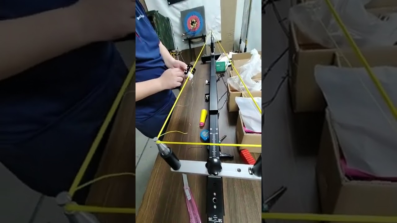 How to Make an Archery Bowstring Using Professional Machine