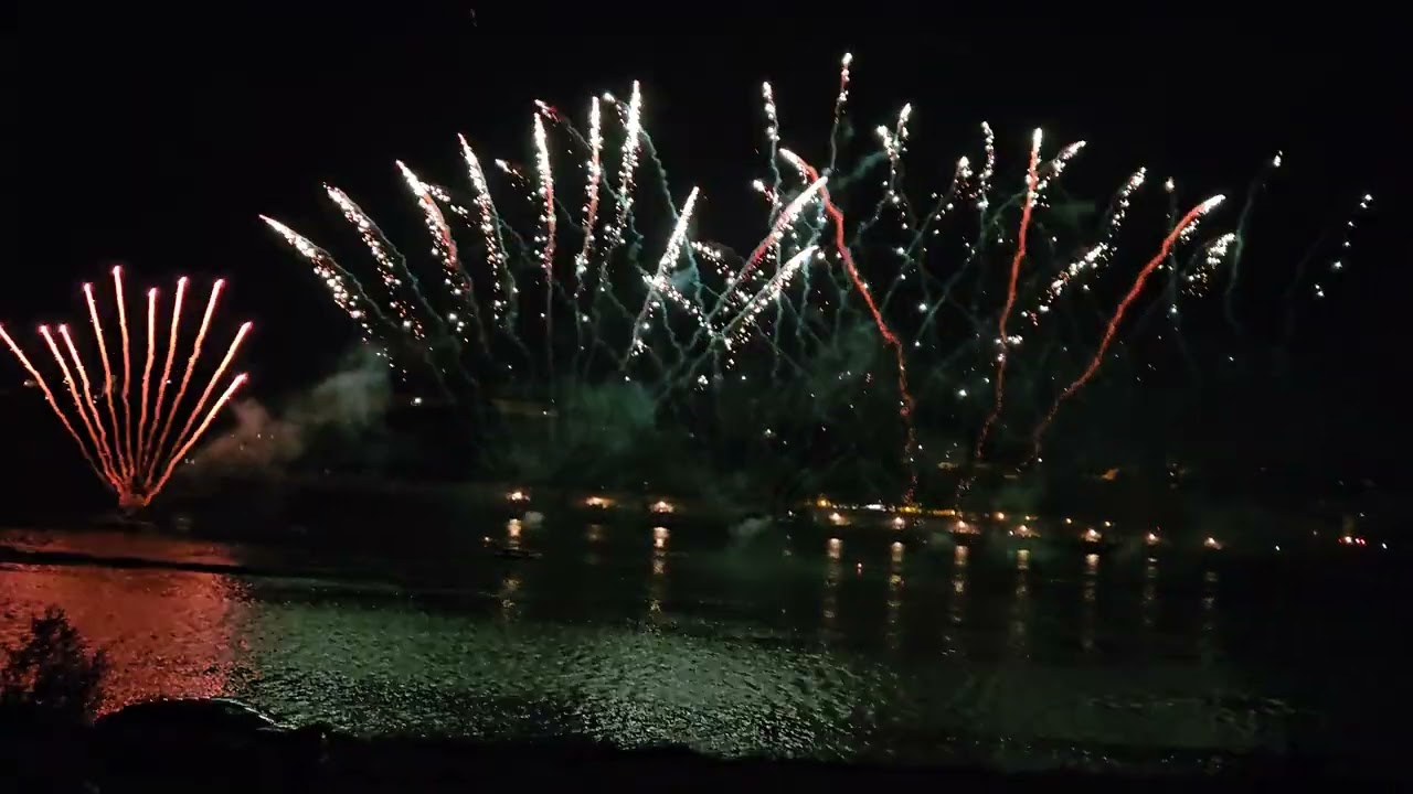 Feu d'artifice Blois 13 Juillet 2025
