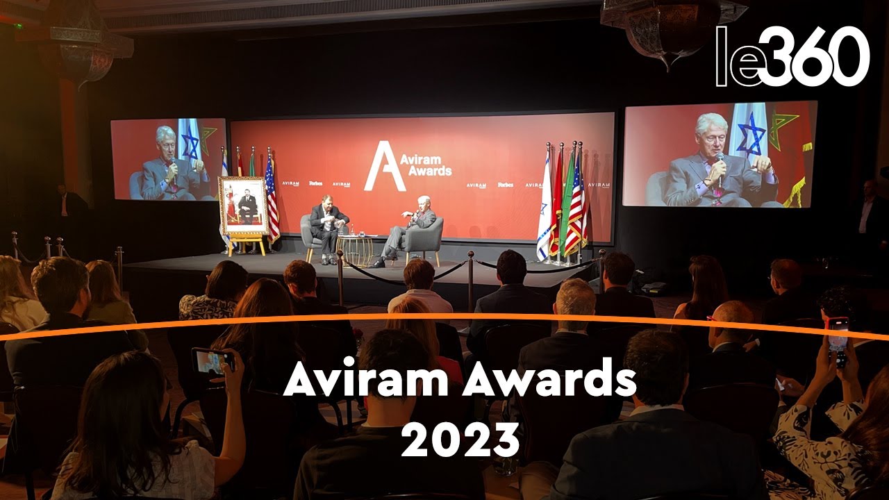 Marrakech accueille la finale des Aviram Awards avec la participation de Bill Clinton