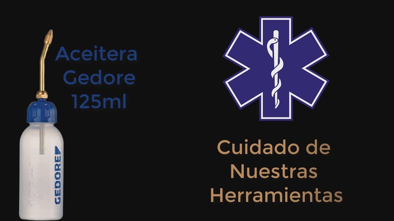 Aceitera Gedore y Cuidado de nuestras Herramientas. | Español | | tools care |