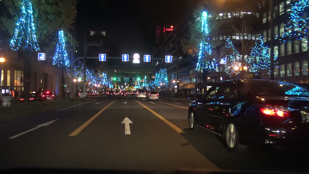 【ULTLA HD】2015年　御堂筋イルミネーション SONY FDR AXP35で撮影しました。