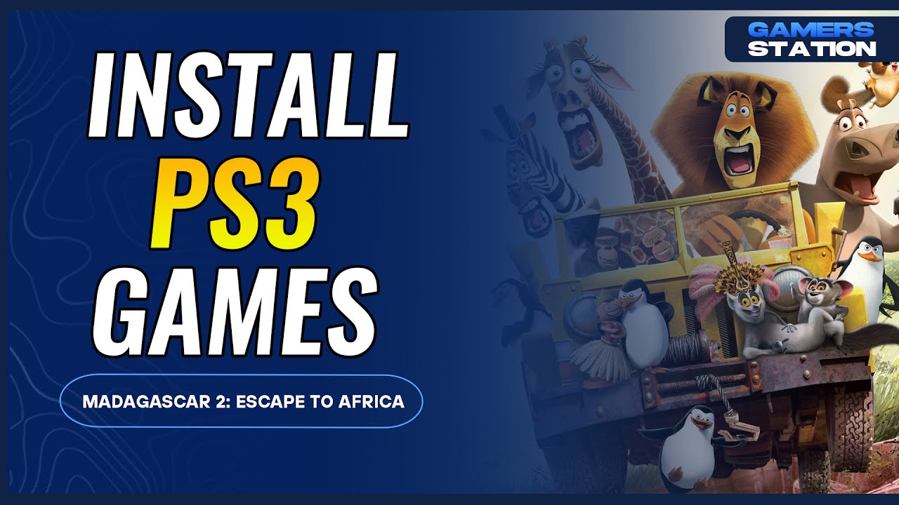 Madagascar: Escape 2 Africa PKG PS3