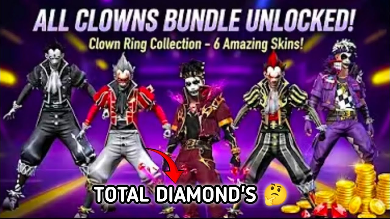 CLOWN Bundles എല്ലാം തൂത്തു വാരി 😍 New Clown Ring EVENT Spinning 🥵 LUCK OR WHAT🥶 #psychodinkan 